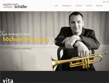 Tablet Screenshot of joachim-schaefer.com